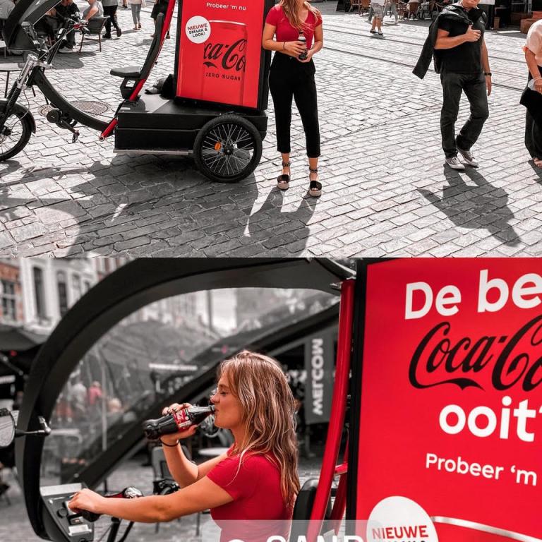 caerus led-bike coca-cola